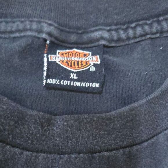 Vintage 90s Harley Davidson Shirt. Measurements pictured, tagged XL. - Picture 3 of 7